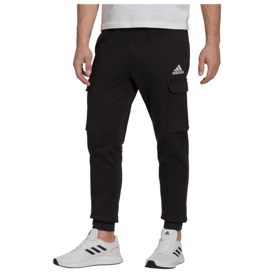 Adidas Ανδρικό παντελόνι φόρμας Essentials Fleece Regular Tapered Cargo Pants